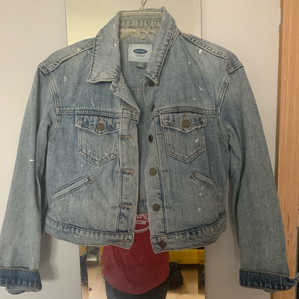 Cropped Denim Jacket